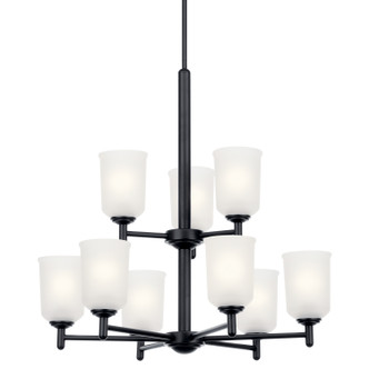 Shailene Nine Light Chandelier (43672BK)