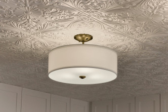 Shailene Three Light Semi Flush Mount (43675NBR)