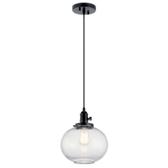 Kichler - 43852BK - One Light Mini Pendant - Avery - Black