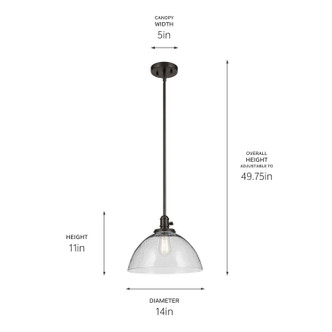Avery One Light Pendant (43912OZ)