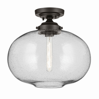 Kichler - 43913OZ - One Light Semi Flush Mount - Avery - Olde Bronze