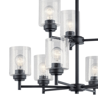 Winslow Nine Light Chandelier (44031BK)