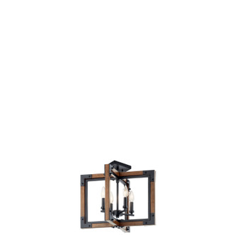 Marimount Four Light Chandelier/Semi Flush Mount (44046AUB)
