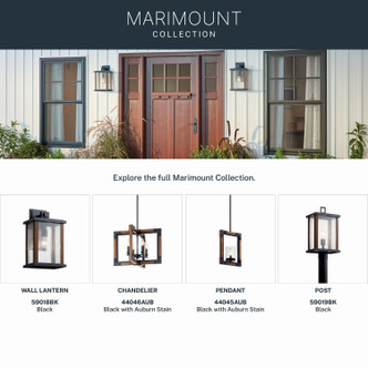 Marimount Four Light Chandelier/Semi Flush Mount (44046AUB)