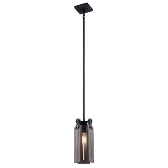 Ridgewood One Light Mini Pendant (44182BKT)