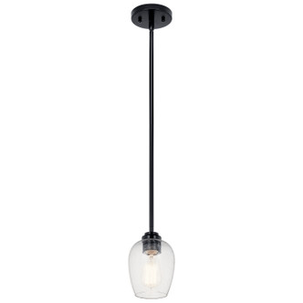 Kichler - 44380BKCS - One Light Mini Pendant - Valserrano - Black