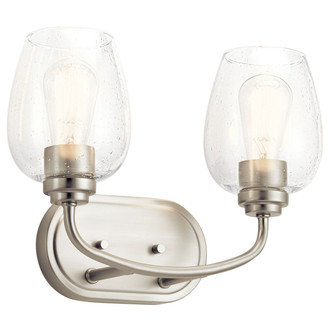Kichler - 45128NICS - Two Light Bath - Valserrano - Brushed Nickel