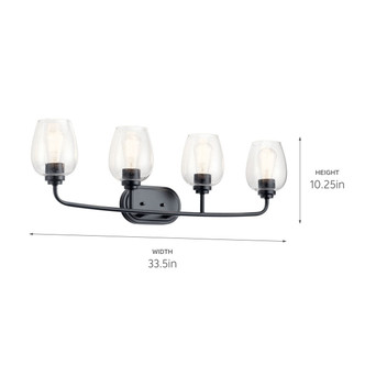 Valserrano Four Light Bath (45130BKCS)