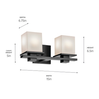 Tully Two Light Bath (45150BK)