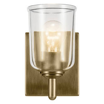 Shailene One Light Wall Sconce (45572NBRCLR)