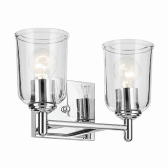 Kichler - 45573CHCLR - Two Light Bath - Shailene - Chrome