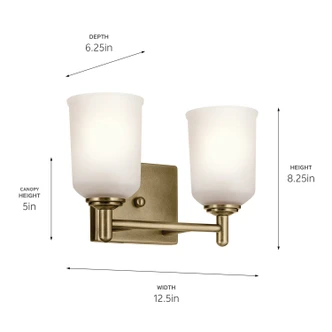 Shailene Two Light Bath (45573NBR)