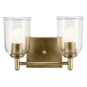 Shailene Two Light Bath (45573NBRCLR)