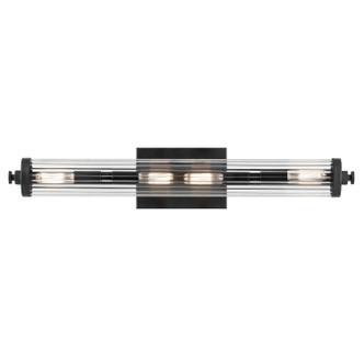 Azores Four Light Linear Bath (45649BK)