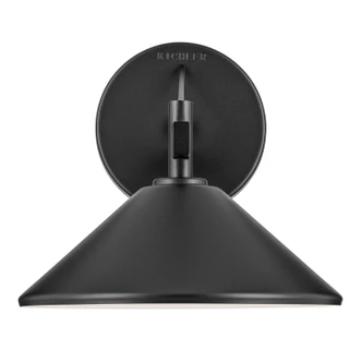 Ripley One Light Outdoor Wall Mount (49060BK)