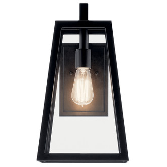 Delison One Light Outdoor Wall Mount (49332BK)