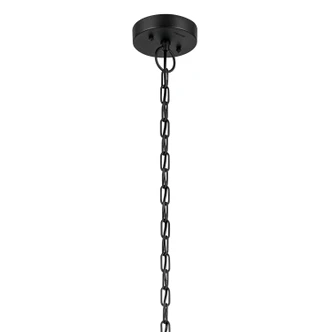 Beacon Square One Light Outdoor Pendant (49833BKT)