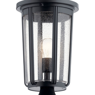 Fairfield One Light Outdoor Post Mount (49895BK)