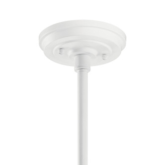 Allenbury One Light Outdoor Pendant/Semi Flush (49982WH)