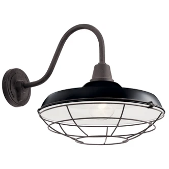 Pier One Light Outdoor Wall Mount (49991BK)