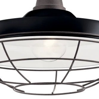 Pier One Light Outdoor Wall Mount (49991BK)