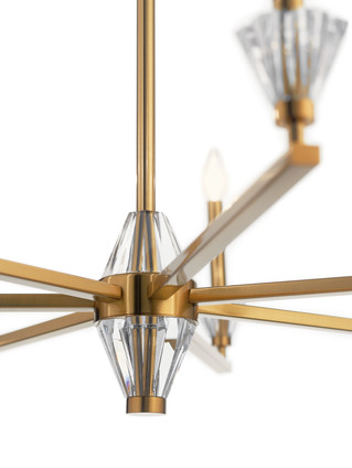 Calyssa Seven Light Chandelier (52002FXG)