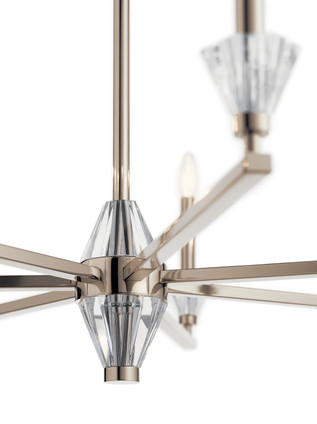 Calyssa Seven Light Chandelier (52002PN)
