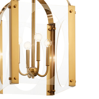 Pytel Four Light Foyer Pendant (52024FXG)