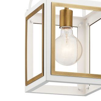 Vath One Light Pendant (52030WHNBR)