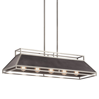 Grendel Five Light Linear Chandelier (52037CLP)