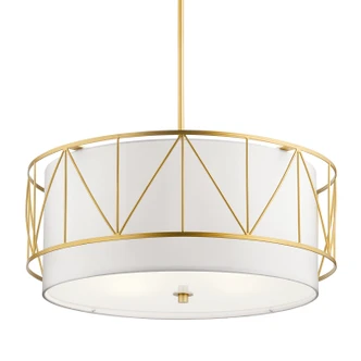 Birkleigh Four Light Pendant (52072CLG)