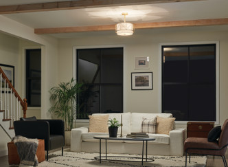 Birkleigh Three Light Pendant/Semi Flush (52074CLG)