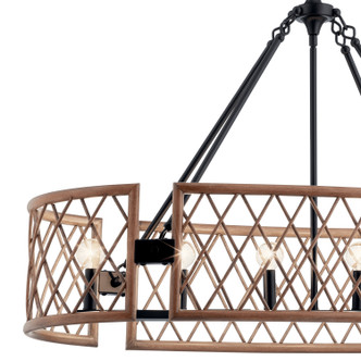 Oana Six Light Chandelier (52078PAL)