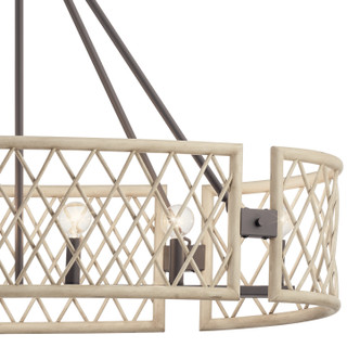 Oana Six Light Chandelier (52078WWW)