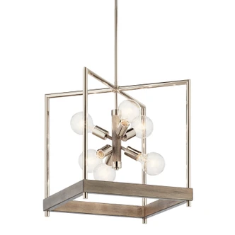 Tanis Six Light Foyer Pendant (52092DAG)