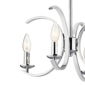 Cassadee Four Light Pendant/Semi Flush Mount (52119CH)