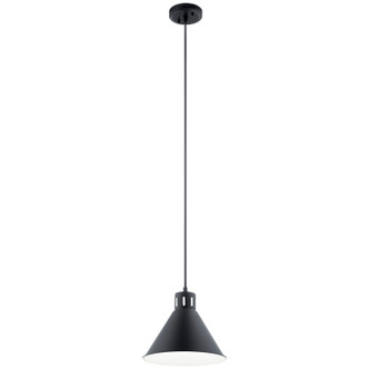 Kichler - 52176BK - One Light Pendant - Zailey - Black
