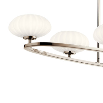 Pim Six Light Chandelier (52224PN)