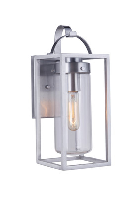 Craftmade - ZA4804-SA - One Light Outdoor Wall Mount - Neo - Satin Aluminum