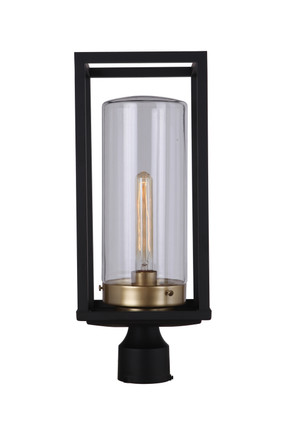 Neo One Light Outdoor Post Mount (ZA4825-MNSB)