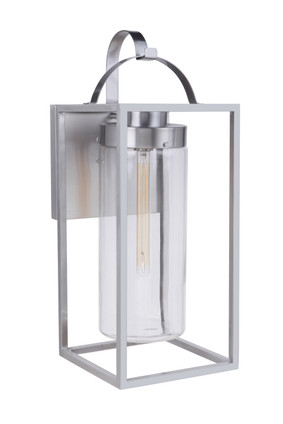Craftmade - ZA4834-SA - One Light Outdoor Wall Mount - Neo - Satin Aluminum