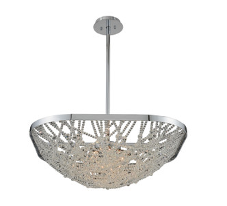 Allegri - 032451-010-FR001 - Six Light Pendant - Lana - Chrome