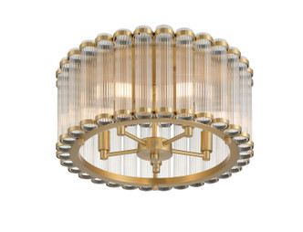 Glasbury Five Light Flush Mount (49185-010)