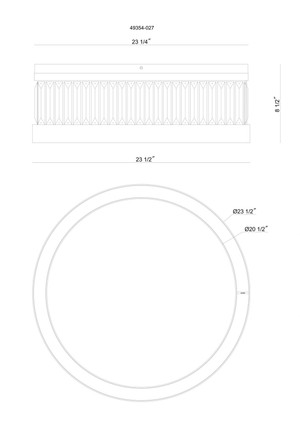 Empra LED Flush Mount (49354-027)