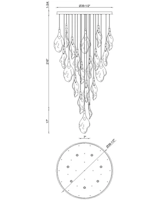 Jateo LED Chandelier (49920-017)
