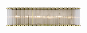 Eurofase - 50043-019 - Six Light Vanity - Glasbury - Gold