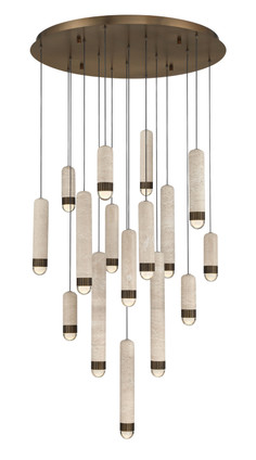 Eurofase - 50131-020 - LED Chandelier - Cambre - Antique Brass
