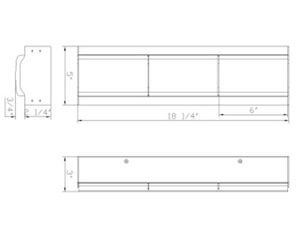Gibraltar LED Vanity (50174-010)