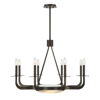 Savoy House - 1-1487-9-15 - Nine Light Chandelier - Salford - Mediterranean Bronze