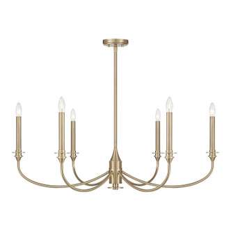 Savoy House - 1-1500-6-127 - Six Light Chandelier - Coventry - Noble Brass